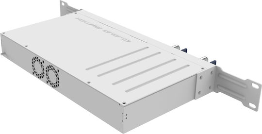 MikroTik CRS504-4XQ-IN v7 Управление на L2 Switch с 5 Портове Ethernet