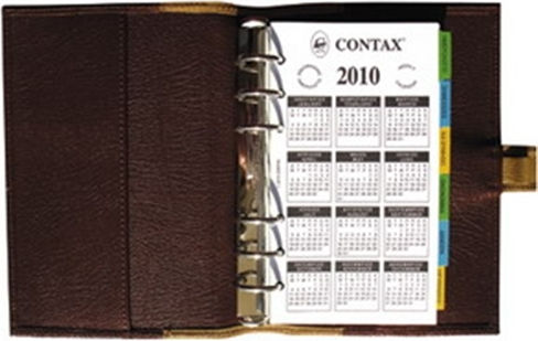 Contax Дневник Daily Организатор Персонален Кафяв Кафяво Бежов