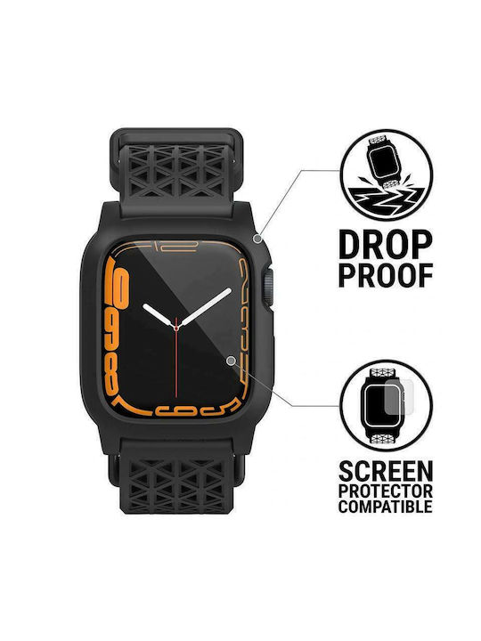 Catalyst Defense Plastikhülle in Schwarz Farbe für Apple Watch 41mm