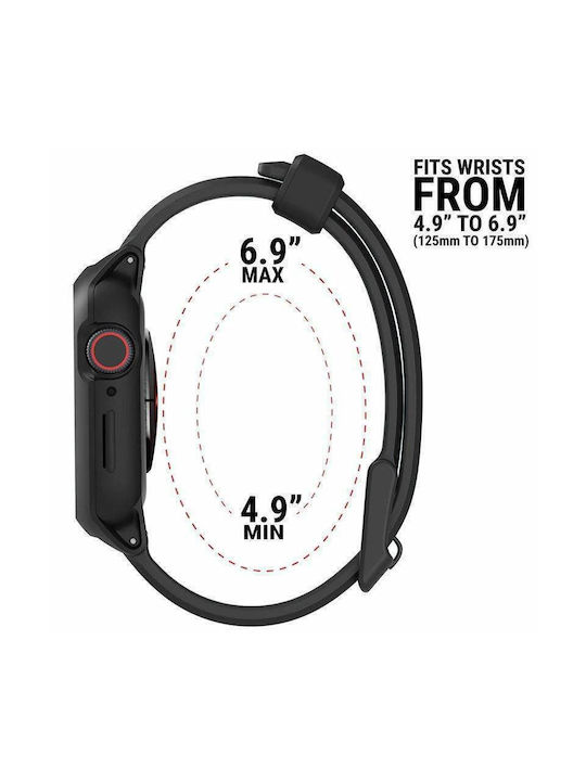 Catalyst Defense Plastikhülle in Schwarz Farbe für Apple Watch 41mm
