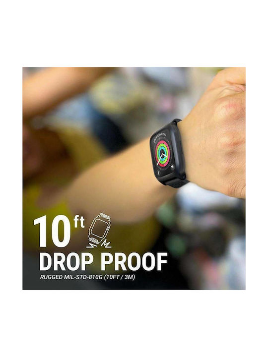 Catalyst Defense Plastikhülle in Schwarz Farbe für Apple Watch 41mm