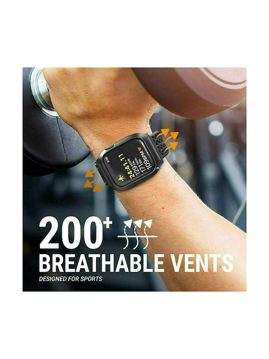 Catalyst Defense Plastikhülle in Schwarz Farbe für Apple Watch 41mm