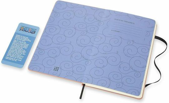 Moleskine One Piece Ruled Σημειωματάριο Ριγέ με Λάστιχο Ροζ