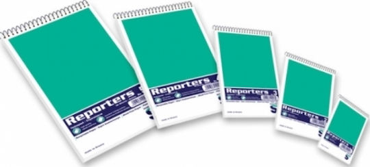 Skag Reporters Νο 5 Notepad Spiral 50 Sheets A5 with Blank Pages
