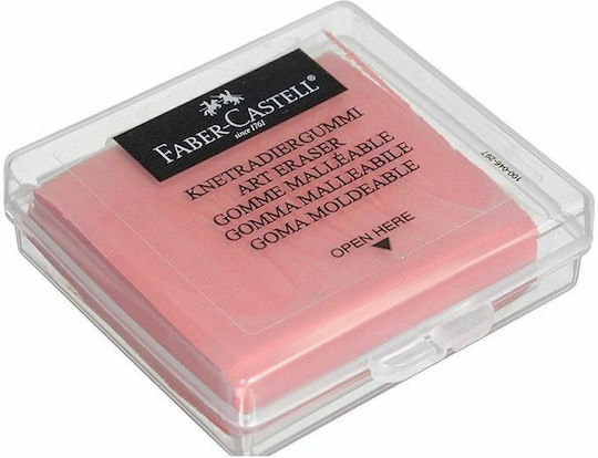 Faber-Castell Eraser for Charcoal Pencil 1pcs Red