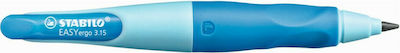 Stabilo Easyergo Mechanical Pencil with Sharpener for Left-handed Light Blue 4687/30