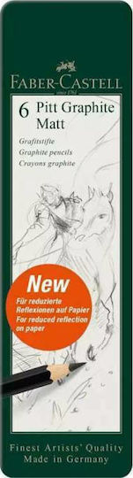 Faber-Castell Pitt Graphite Set von 6 Bleistiften