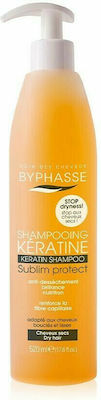 Byphasse Keratin Shampoos Wiederaufbau/Ernährung für Alle Haartypen 1x520ml