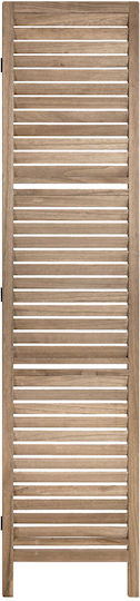 Decorative Room Divider Wooden with 3 Panels 120x170cm