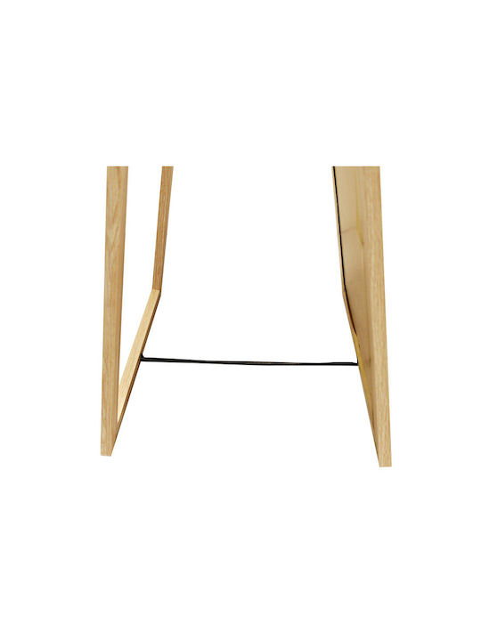 Καθρέπτης με Καφέ Ξύλινο Πλαίσιο 150x39cm