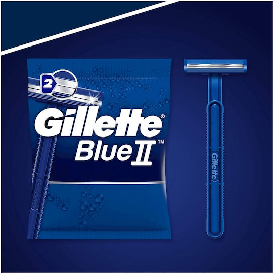 Gillette Blue II Ξυραφάκια μιας Χρήσης με 3 Λεπίδες 6τμχ