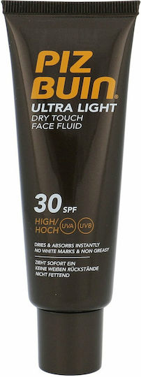 piz buin ultra light face fluid