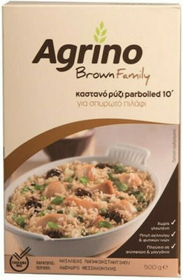 Agrino Ρύζι Καστανό Brown Family Για Σπυρωτό Πιλάφι 500gr