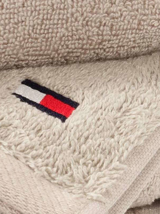 Tommy Hilfiger Hand Towel Legend 40x60cm Sand Weight 540gr/m²
