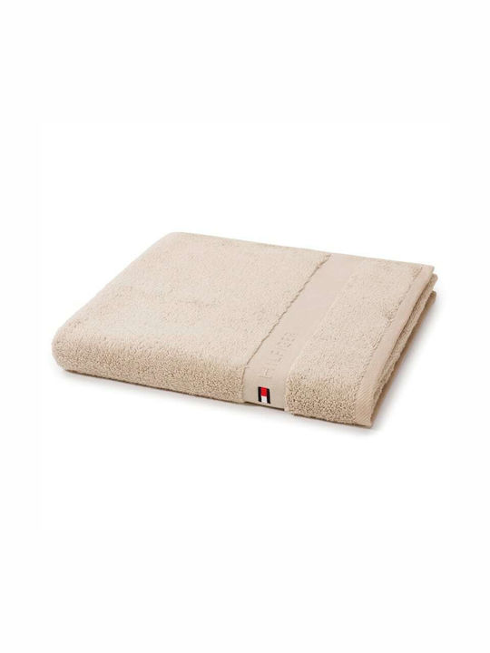 Tommy Hilfiger Prosop de mână Legend 9501789 40x60cm. Nisip Greutate 540gr/m²