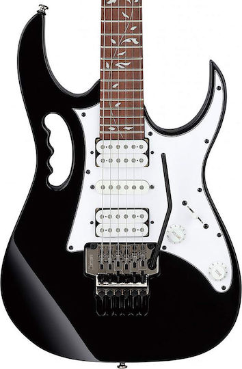 Ibanez JEMJR Electric Guitar Stratocaster with HSH Pickup Configuration Black