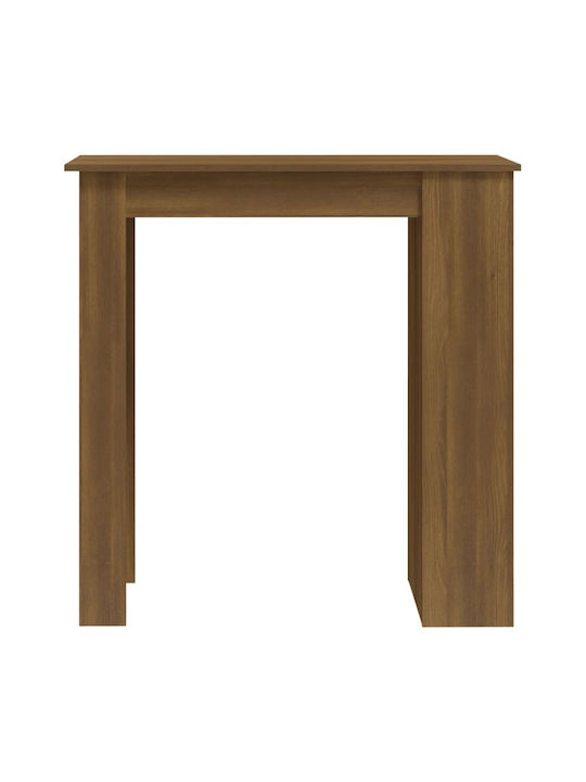 Table Bar Wooden Brown Oak 102x50x103.5cm