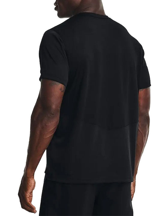 Under Armour Speed Stride 2.0 Men's Sports T-Shirt with Logo Black