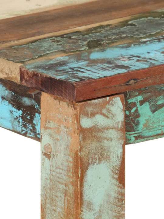 Tisch Taverne aus Massivholz Colorful 82x80x76cm