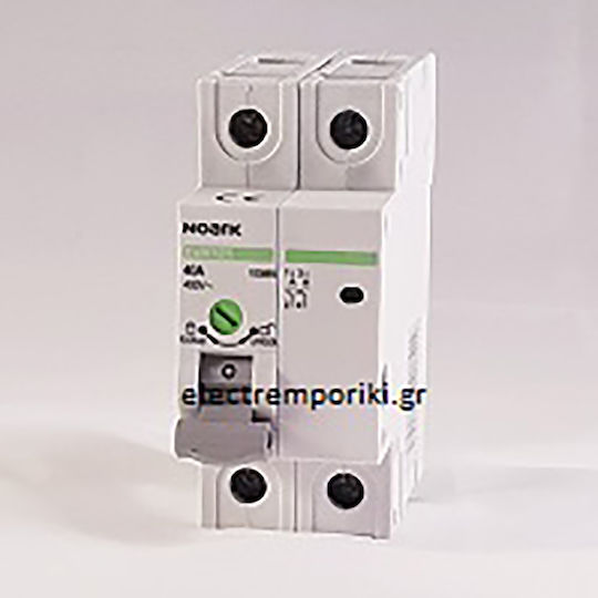 Noark 2-Poles General Use Panel Push Button Switch 40A