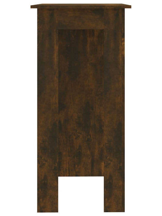 Table Bar Wooden Smoky Oak 102x50x103.5cm