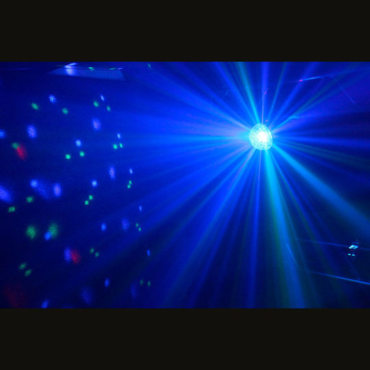 BoomToneDj Color Ball Декоративна Лампа Светлина за партита Черен