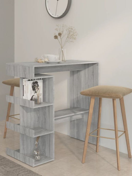 Tisch Bar Holz Grey 100x50x101.5cm