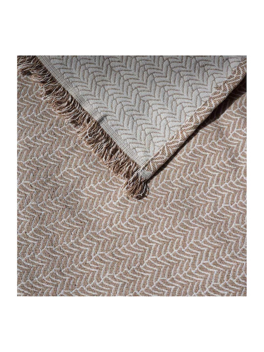 Cokitex Lybe Ριχτάρι Πολυθρόνας 180x180εκ. Mocca