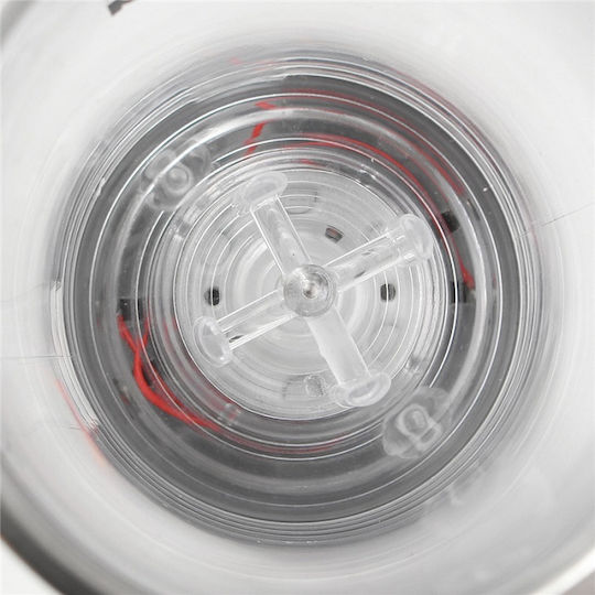 Mug That Stirs Coffee By Itself Mug Glass with Lid Transparent 350ml