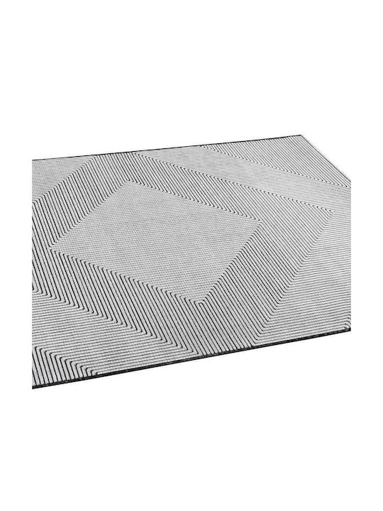 Madi Estio Diamond Rug Rectangular Summer Wicker Grey