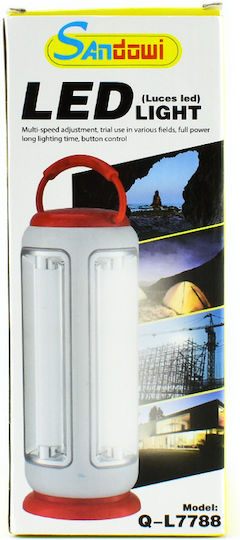 Andowl Led Battery Lantern for Camping with Flashlight 630lm 24W