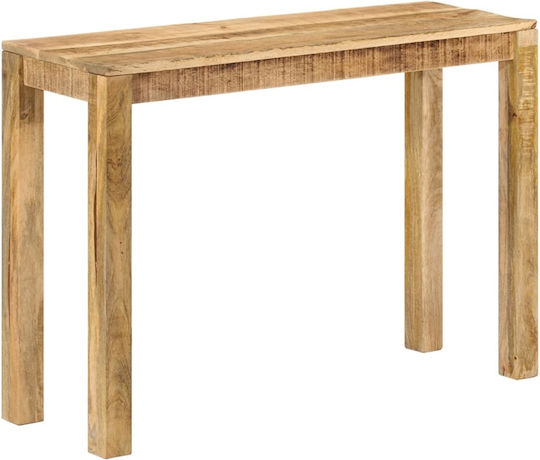 Console Table Made of Solid Wood L110xW35xH76cm