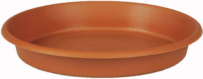 Viomes 258 Round Plate Pot Terracotta 17x17cm