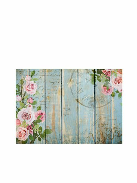 Wall Mural Vintage garden Fabric 100x70cm