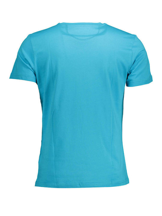 La Martina Men's Short Sleeve T-shirt Light Blue