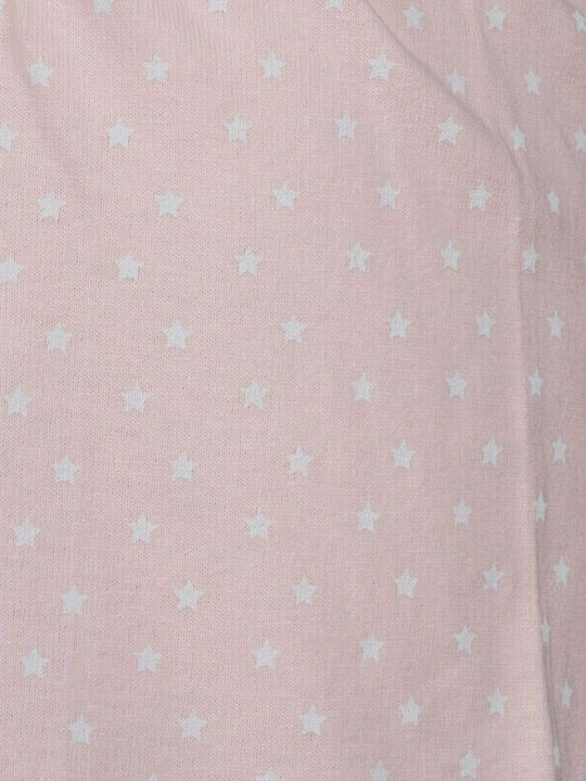 Nek Kids Wear 22- Set Top & Bottom Kids Summer Cotton Pyjamas Pink