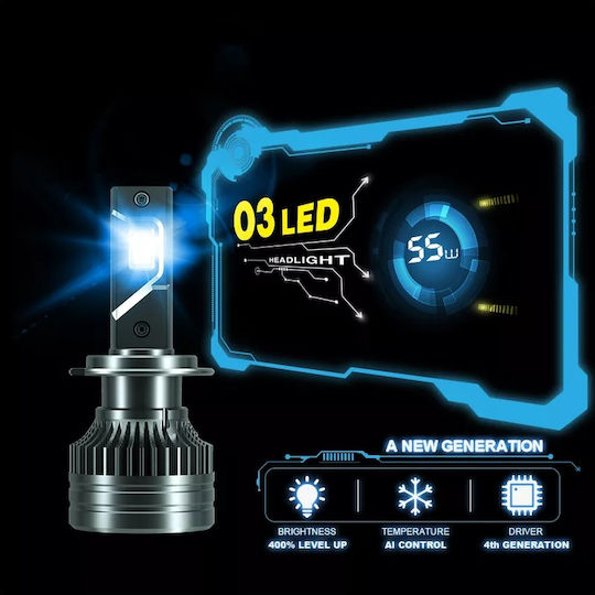Bizzar Λάμπες Αυτοκινήτου H4 Canbus LED 24V 110W 2τμχ