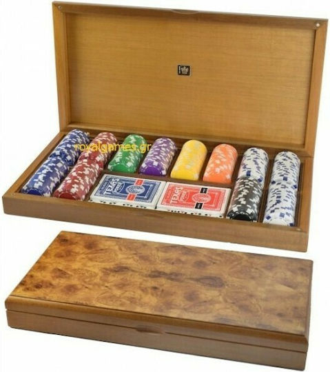 Dal Negro Set 300 Poker Chips 11.5gr in Box with 2 Decks