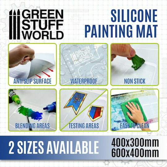 Green Stuff World Silicone Painting Mat Modellbauzubehör 8435646500720ES