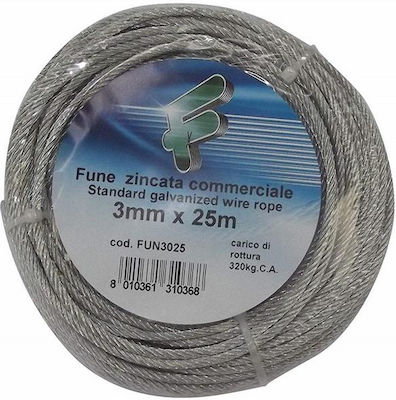 Wire Rope 3mm x 25m