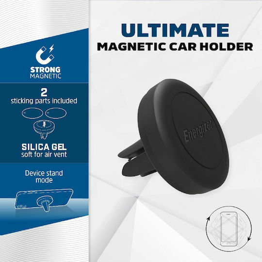 Energizer CKM Suport Auto Pentru Telefon Mobil Cu Magnet Negru