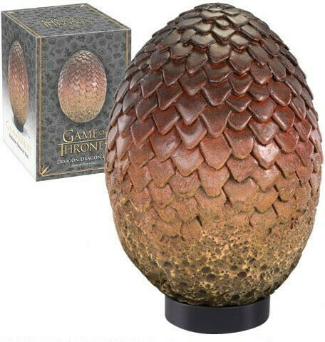 The Noble Collection Game of Thrones: Drogon Egg Replica length 20cm