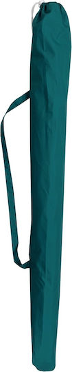Solart Beach Umbrella Diameter 1.8m with Air Duct Green
