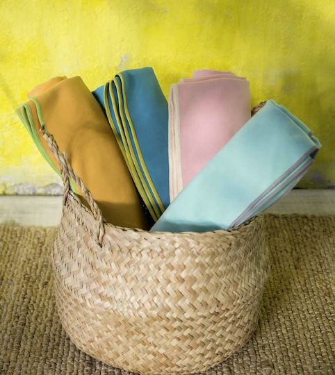 Nima Riva Πετσέτα Microfiber Σώματος Ροζ 140x70εκ.