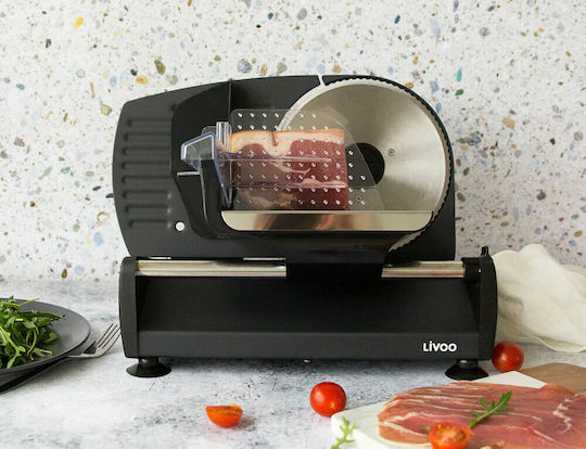 Livoo Aufschnittschneider 150W Schwarz