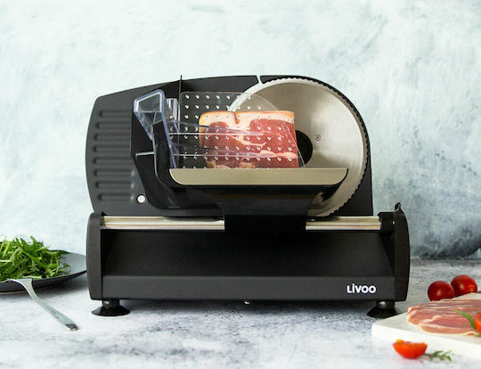 Livoo Aufschnittschneider 150W Schwarz