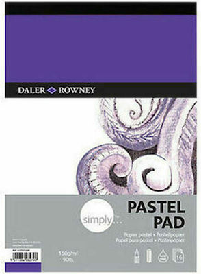 Daler Rowney Bloc de Desen Pastel A3 150g 16 Foi A3 29.7x42cm 437531300