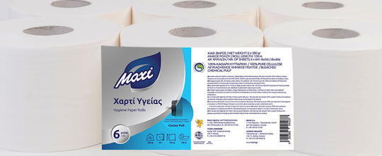 Maxi Toilet Paper 6 Rolls 600gr