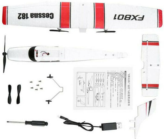 TPC Mini Cessna 182 2CH 2.4GHz RTF Remote Controlled Airplane White