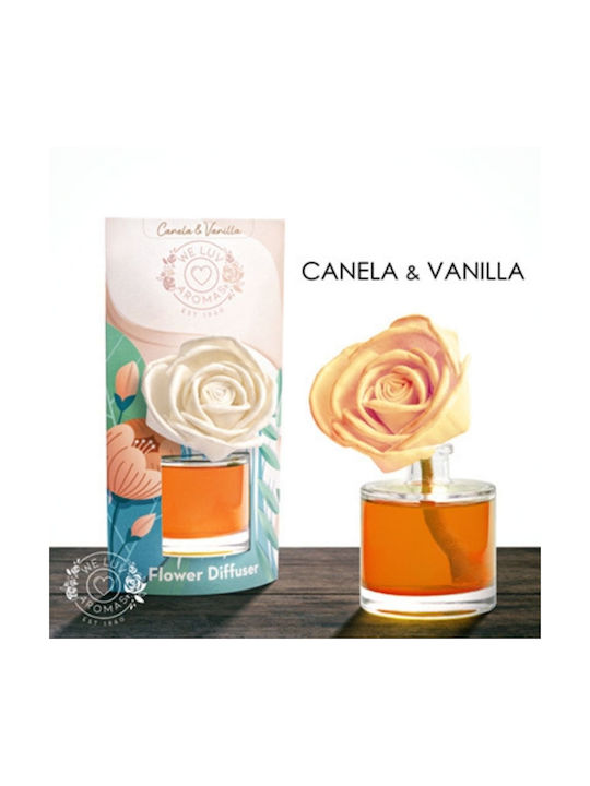 We Luv Aromas Diffuser with Fragrance Cinnamon & Vanilla 807-0002 1pcs 100ml